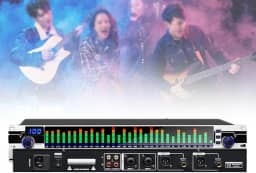 Equalizador digital de 31 bandas, equalizador de áudio, redução de ruído, equalizadores profissionais de sistema de som profissional, para estúdio de gravação KTV