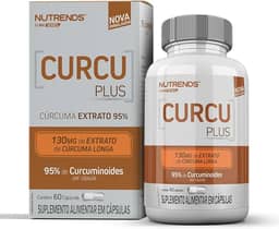 Nutrends Curcu Plus (Cúrcuma Longa 96%) 60 Cápsulas