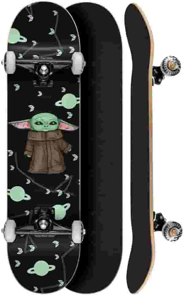 Skate Montado Profissional Cisco Feminino Yoda 8" - Abec 7