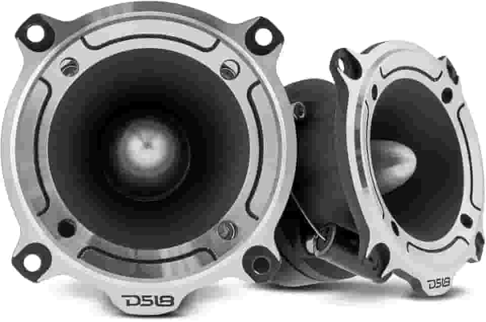 DS18 Pro-TW220 Tweeter de alumínio super Bullet de 1" 350W Max 225W RMS com crossover embutido (2 alto-falantes incluídos)