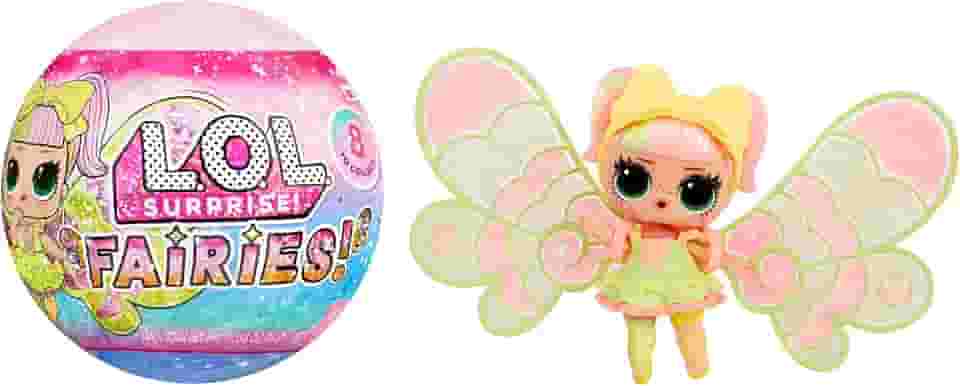 Boneca L.O.L. Surprise! Fairies Tots - Com Asas para Montar