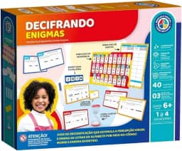 Decifrando Enigmas – Kit Jogo de Mistério e Raciocínio | Desafie sua Mente e Resolva os Segredos!