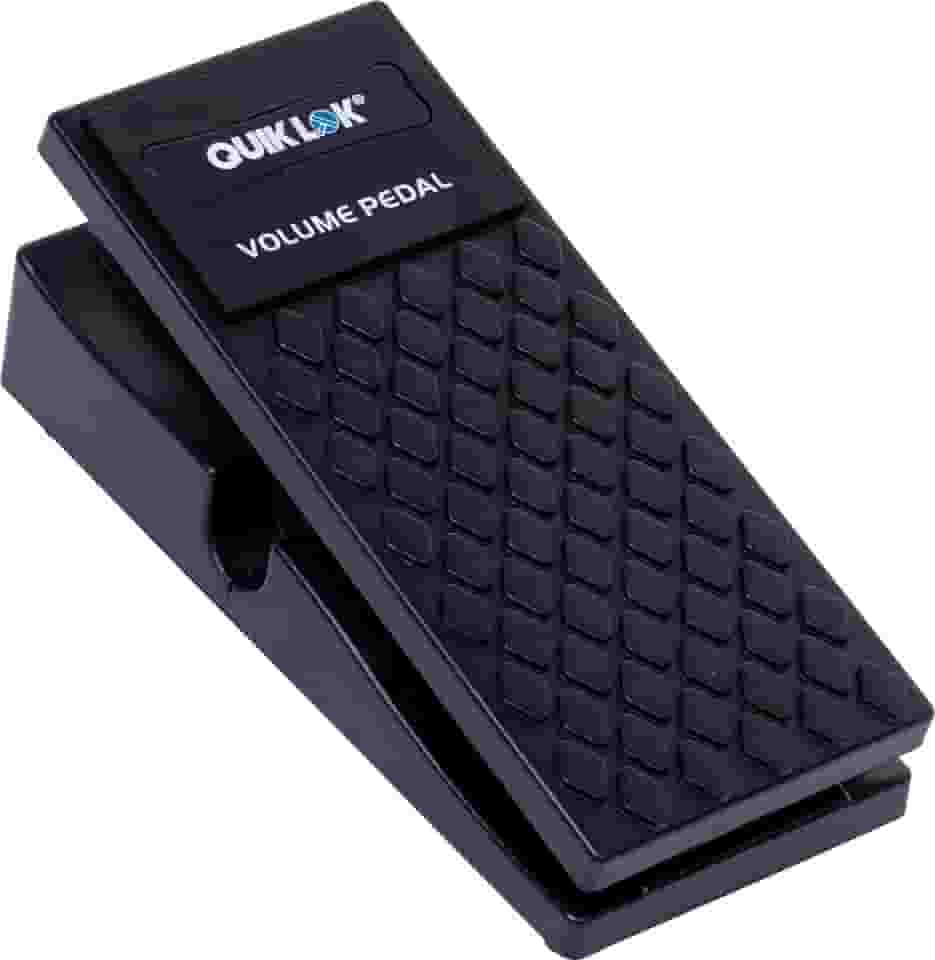 Pedal de volume Quick-Lok VP-2611 para teclado ou guitarra (mono), 23,4 x 7 x 9,9 cm