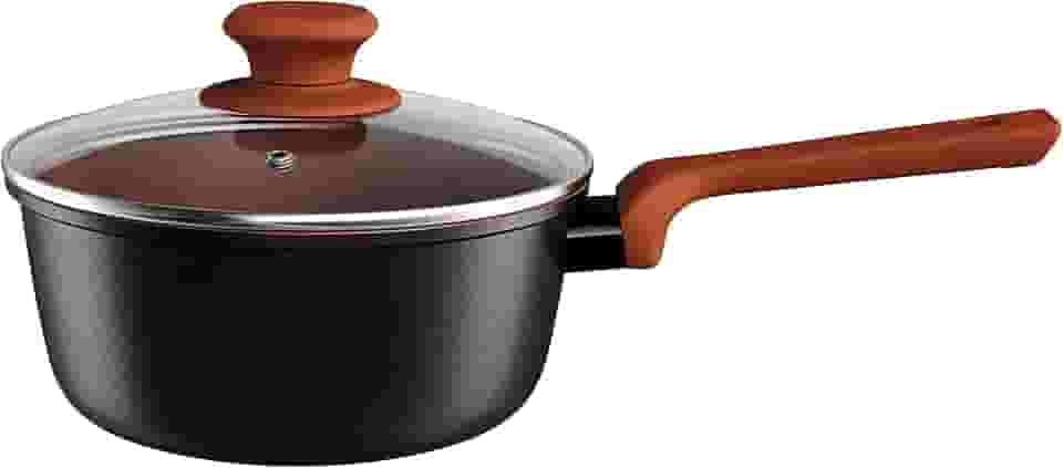 Euro Home - Panela 20 cm Antiaderente ColorStone Terracota - ALU8501-TC