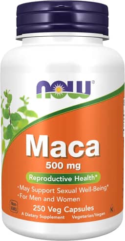 Maca Peruana 500mg (250 Vcaps) - Now Foods