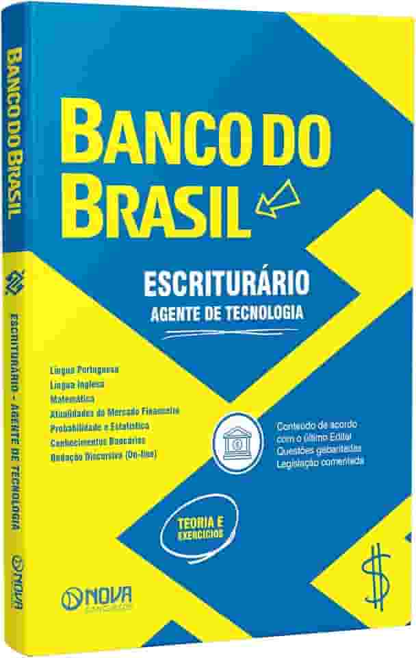 Apostila Banco do Brasil - Escriturário - Agente de Tecnologia