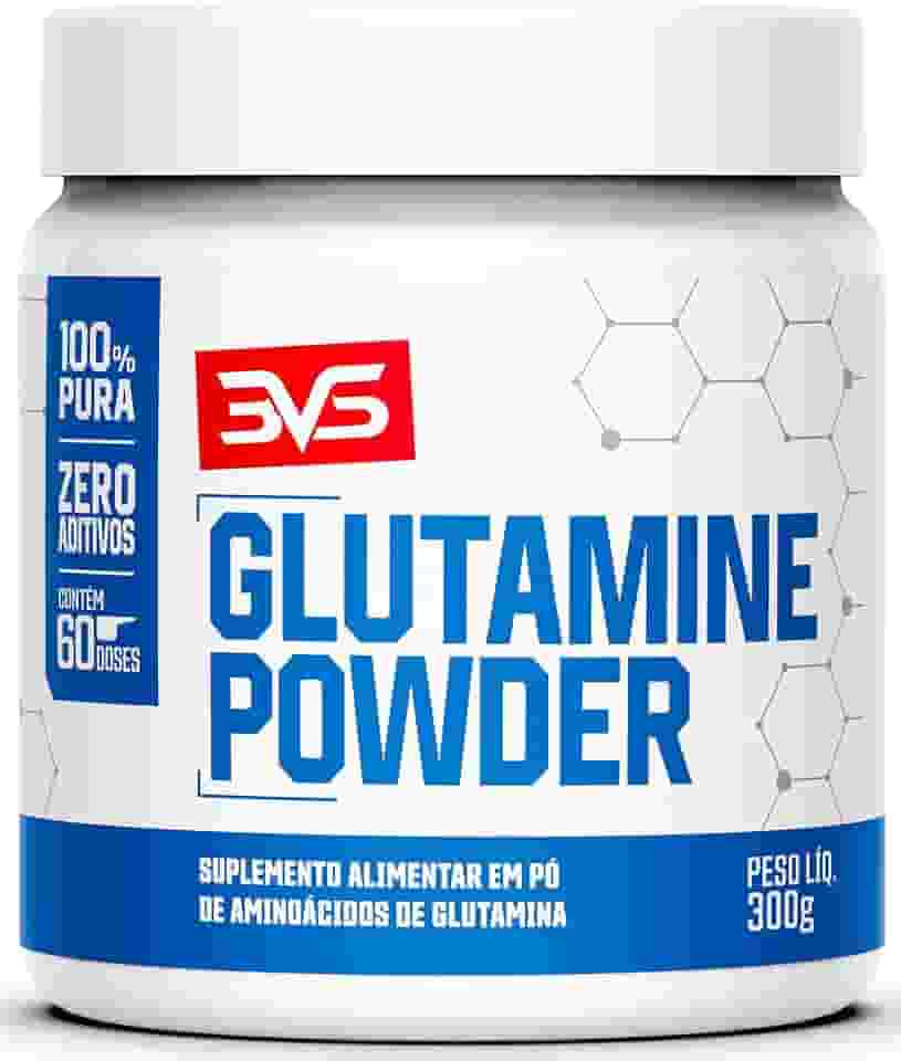 3VS Nutrition Glutamine Powder 300g 100% Glutamina Pura
