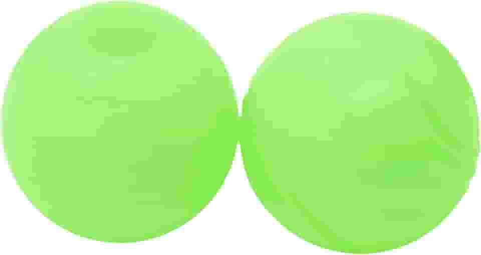 Chew King Bola de busca brilhante, brinquedos de bola para cães, 6,35 cm, pacote com 2 bolas