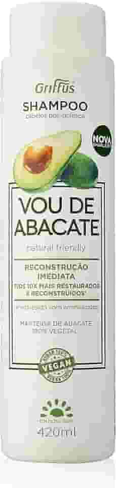 Griffus Shampoo Vou De Abacate 420 Ml Cosméticos