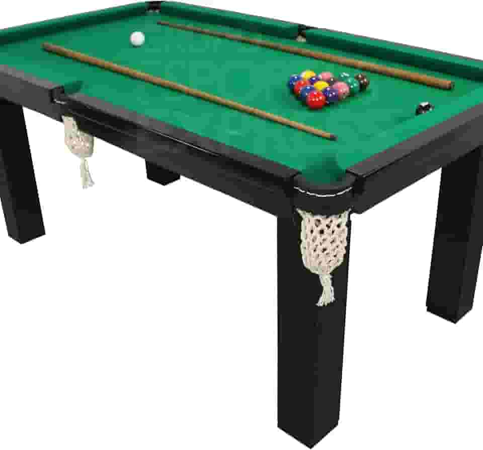 Klopf, Mesa de Bilhar Residencial Tec. Verde MDF Klopf Cód. 1035