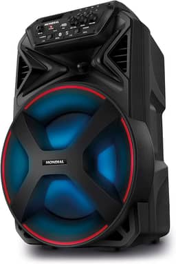 MONDIAL Caixa Amplificada Connect Partyplus, Preto, 250W RMS, Bivolt - CM-250