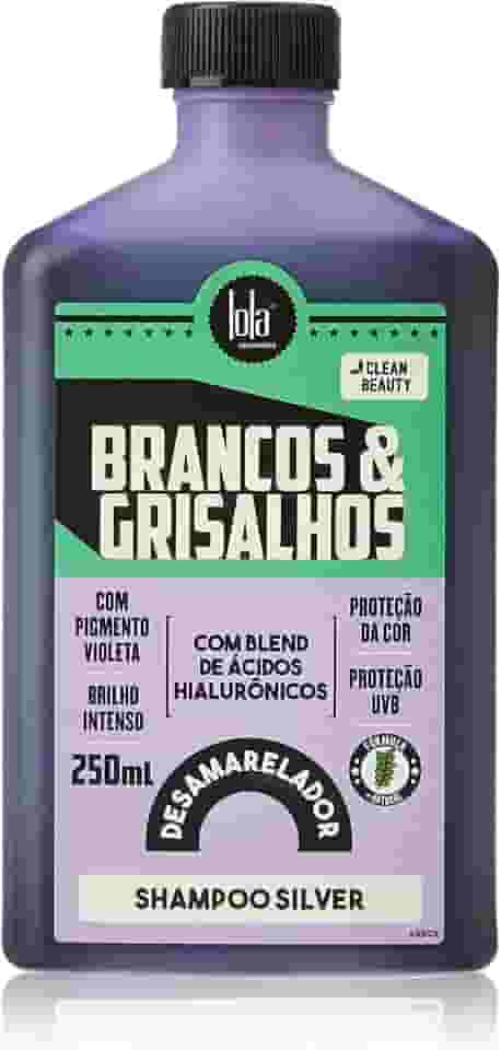 Brancos e Grisalhos Shampoo Silver 250ml , Lola Cosmetics