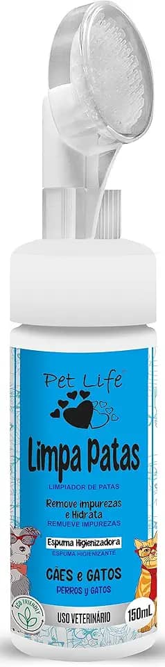 Limpa Patas Pet Life Cães e Gatos 150 mL