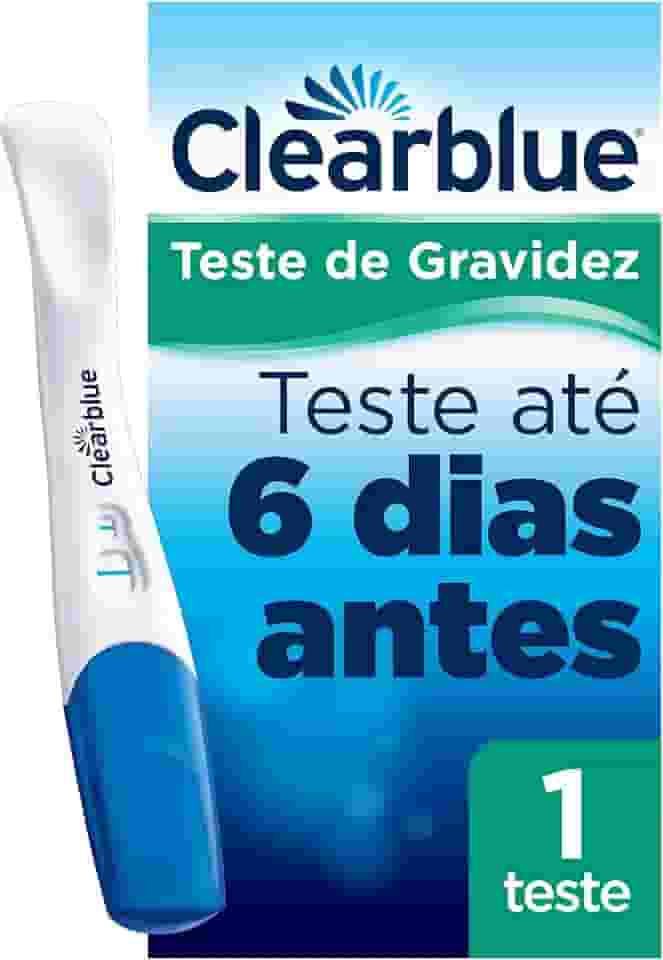 Teste de Gravidez Clearblue Resultado 6 Dias Antes - 1 unidade