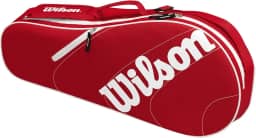 Wilson Saco triplo Advantage II - Vermelho/Branco