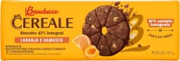 Biscoito Cereale Laranja e Damasco Bauducco 147g