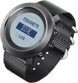 Relógio de Mergulho Subaquático de 100 M, Relógio de Pulso de Mergulho para Natação, Tela LCD Com Temporizador e Contador de Passos, Barômetro, Termômetro, Bússola