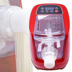 LWCHAUNG MáQuina De Fazer MacarrãO EléTrico-13 Moldes,MáQuina AutomáTica De Prensa De MacarrãO, MáQuina De Amassar E Fazer MacarrãO 2 Em 1