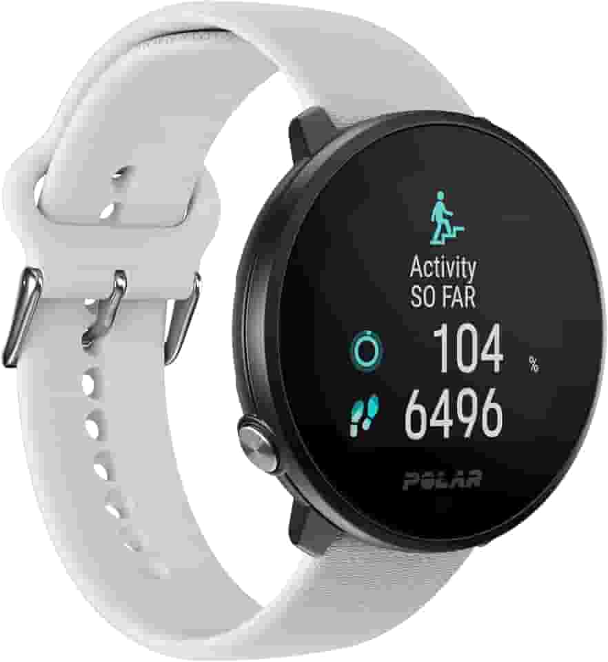 Polar Unite - Relógio Fitness, Monitor de frequência cardíaca no punho, Rastreador de atividades, Monitoramento automático do sono, Orientação de treino diário inteligente