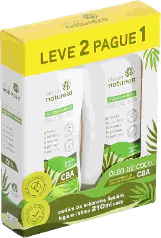 Cia Da Natureza - Sabonete Líquido Íntimo Cia Da Natureza 210Ml Oleo De Coco Cba - L2P1