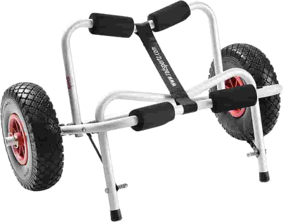 Carrinho Kayak Trolley Kayak RAD Sportz com pneus pneumáticos de capacidade de 45 kg prata (pacote com 3)