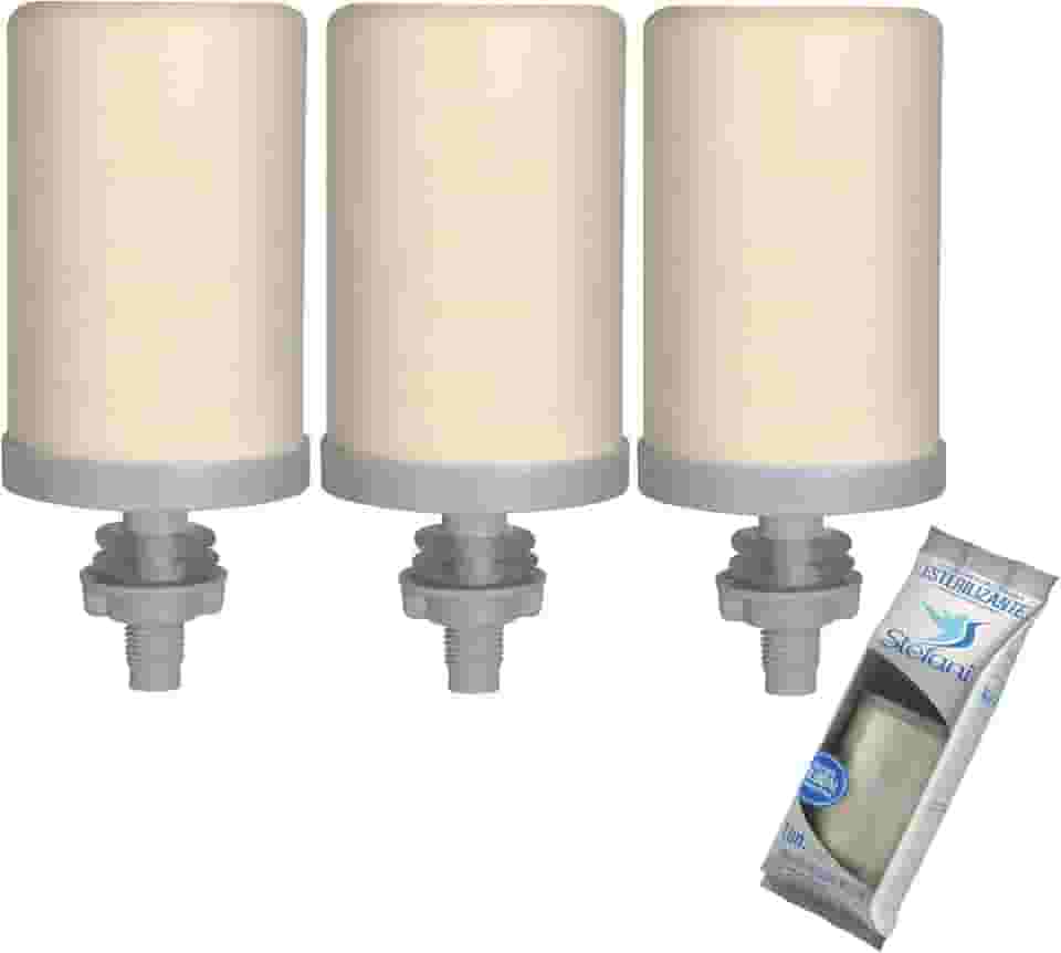 Vela para Filtro de Barro Stefani Tripla Ação 03 unidades