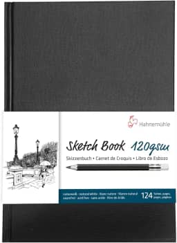 Sketch Book 120 g/m², caderno desenho, A5, 62 fls