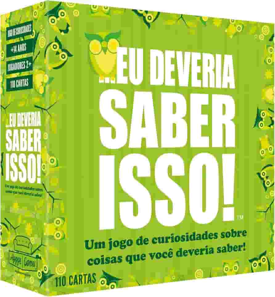 Eu Deveria Saber Isso - Jogo de Perguntas e Respostas da Hygge Game, Para Família e Amigos