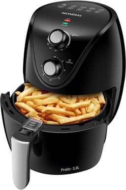 MONDIAL Fritadeira Sem Óleo Air Fryer 3,5L, Preto, 1500W, 110V - AF-31
