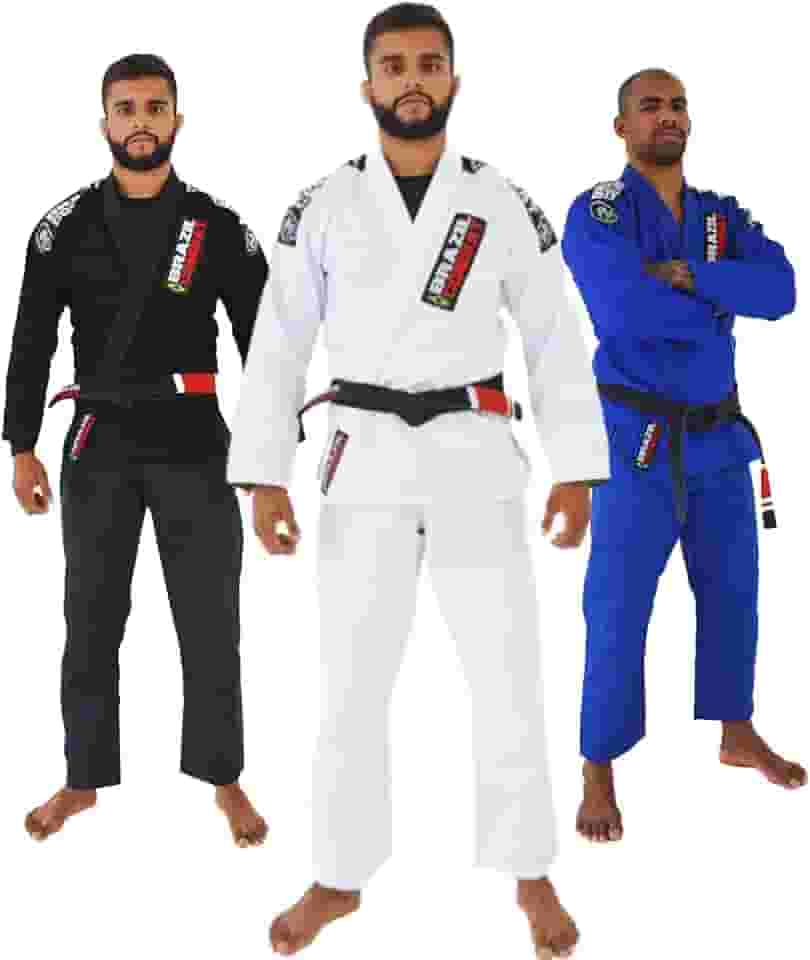 Kimono de Jiu Jitsu Brazil Combat Xtra-lite Competidor Profissional CBJJ IBJJF Unissex Trançado
