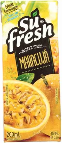 Bebida Sufresh Maracujá 200Ml