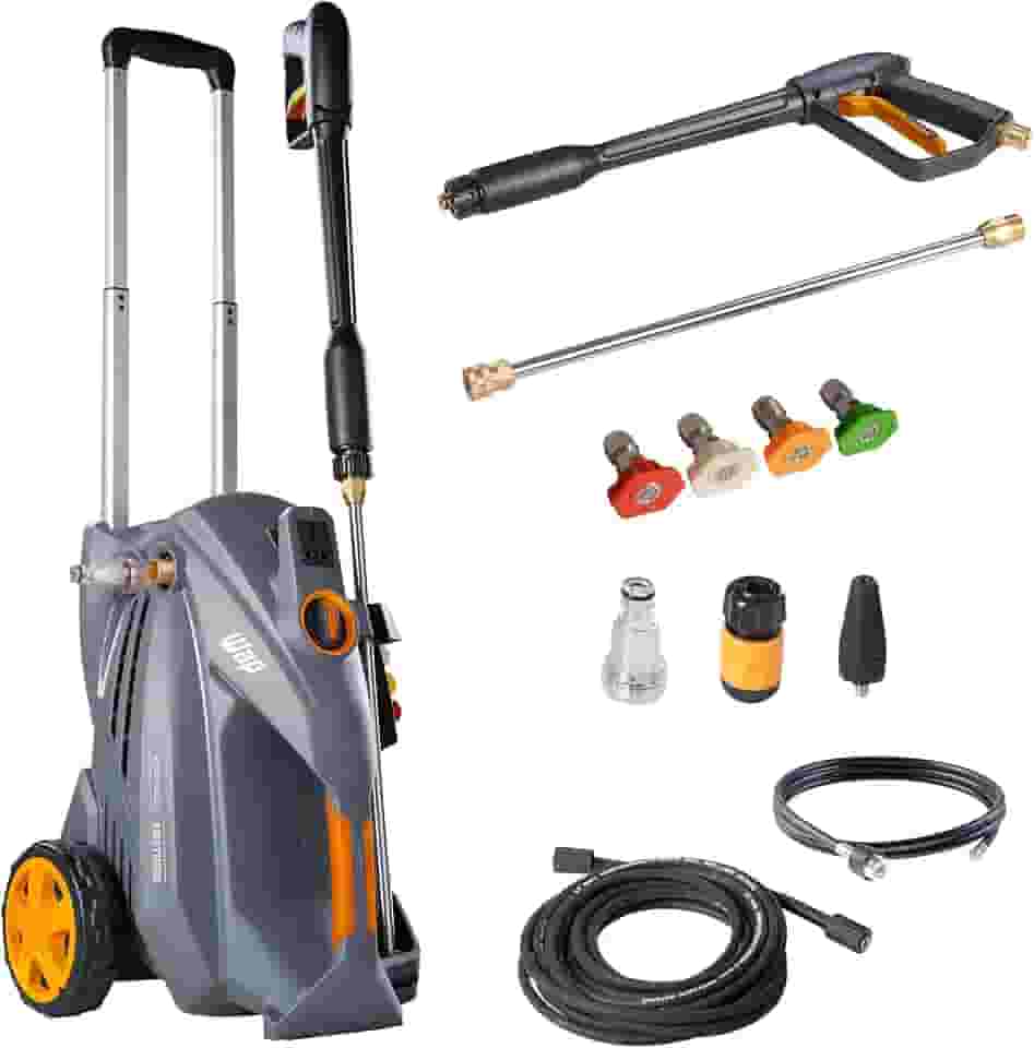 WAP Desobstruidora e Lavadora de Alta Pressão 5100 TURBO ULTRA, Intensivo, 550L/h, com Motor de Indução, 2500W 220V