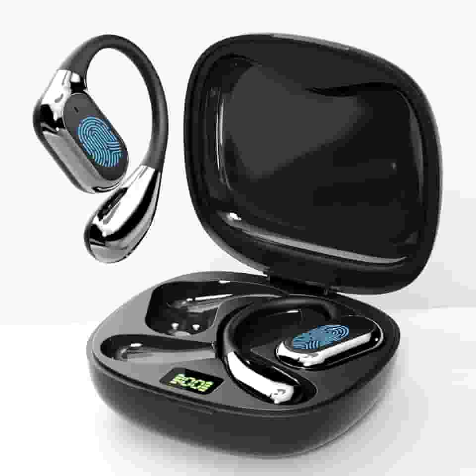 Fones de ouvido AI Translation Fones de ouvido sem fio em tempo real 144 idiomas e acentos Audifonos Traductores Inglés Español Tradutor Fones de ouvido para viagem negócios aprendizagem (preto escuro