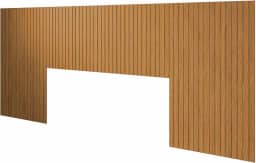 Cabeceira Ripada para Cama Casal, Queen e King em MDF Autoadesiva - LH Móveis