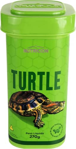 Nutricon Turtle 270Gr Para Tartaruga Aquática Adulto