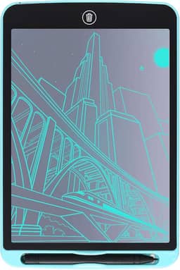 Tablet de Escrita LCD 10 5 Polegadas Tábua Desenho Digital Eletrônica Bloco Apagável Tela Cor Única Apagar com um Clique