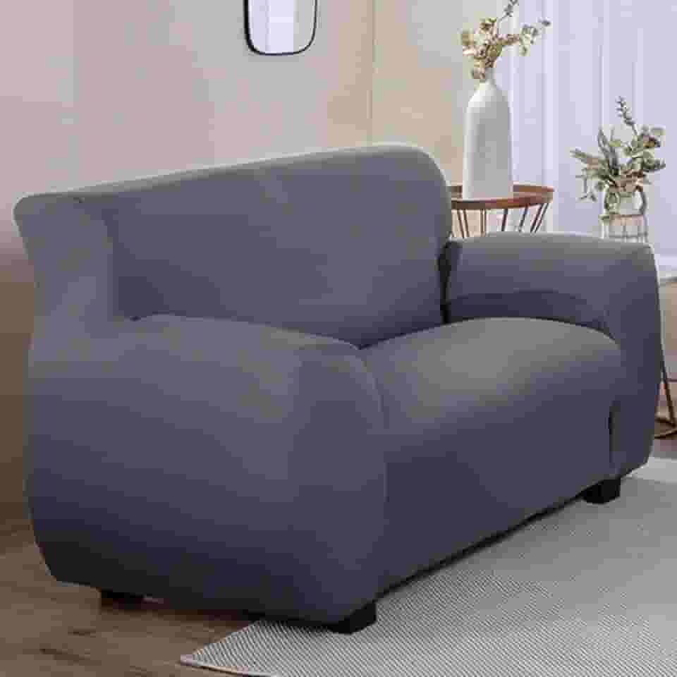 Capa Para Sofá 2 Lugares Malha Coladinha de 95 de Gramatura Super Grossa Com Fixador Entrega Rapida