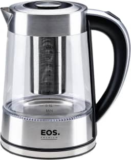 Chaleira Elétrica Eos 1,8 Litros Chef Gourmet Glass Tea Inox Ech04g 110v