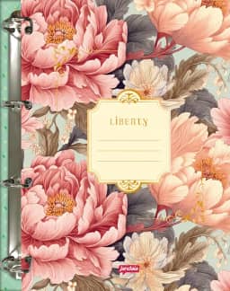 Jandaia - Caderno Argolado Cartonado College Liberty 80 folhas