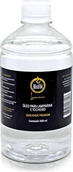 Fluido Para Tocheiros E Lamparinas 500Ml Puro Sem Aroma