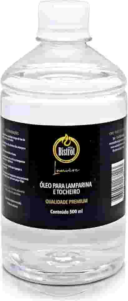 Fluido Para Tocheiros E Lamparinas 500Ml Puro Sem Aroma