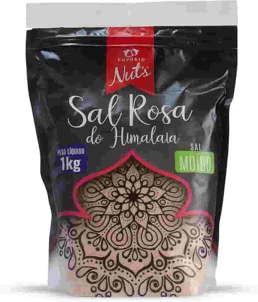 Sal Rosa do Himalaia Fino 1000g - Empório Nut's
