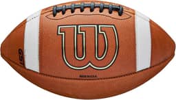 Wilson Jogo de futebol americano de couro NCAA GST