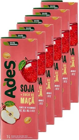Pack de Ades sabor Maçã 1L 6 unidades