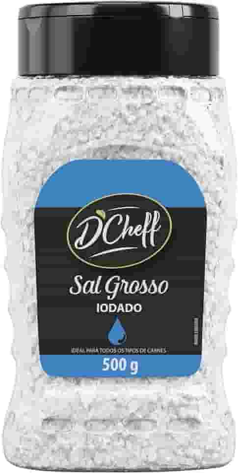 D´Cheff Sal Grosso Iodado 500 Gramas