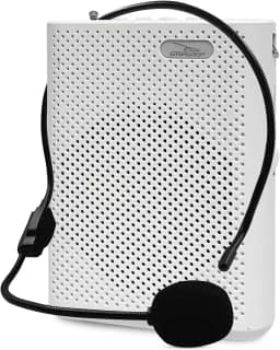 Megafone Amplificador Professor Escola Bluetooth Som Nítido Sala De Aula Eventos Festas Comércio Megafone De Voz Portátil Com Microfone