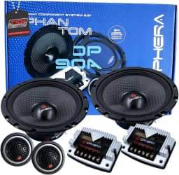Kit Alto Falante Kit 2 Vias Ophera Op90 6 Polegadas 180w Rms Som Automotivo