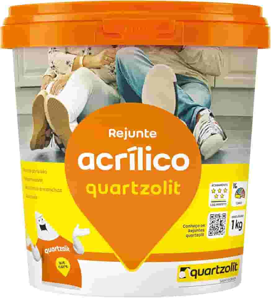 REJUNTE ACRILICO CINZA ÁRTICO QUARTZOLIT - 1KG