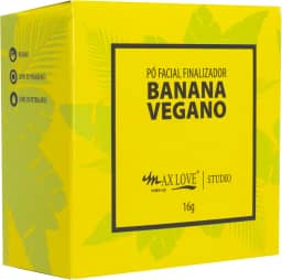 MAXLOVE Pó Solto Banana - Vegano 1 Max Love