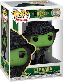 Funko Pop! Filmes: Wicked: For Good - Elphaba - Figura de vinil colecionável - ideia de presente - Mercadoria oficial - Brinquedos para crianças e adultos - Filmes Fans